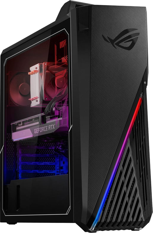 ASUS ROG Strix GA15 G15DK Gaming PC, Ryzen 7 5800X, 16GB RAM, 1TB SSD, 1TB HDD, GeForce RTX 3060 12GB, W10H