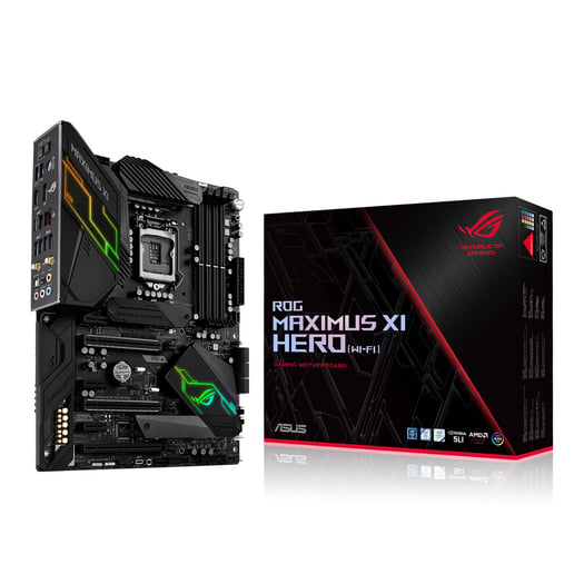 ASUS ROG MAXIMUS XI HERO (WI-FI) ATX Motherboard for Intel LGA1151