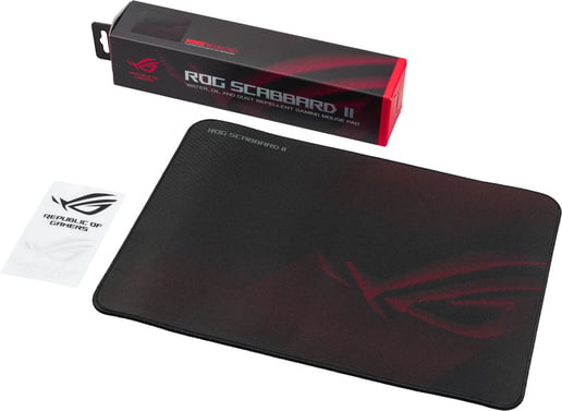 ASUS ROG Scabbard II Gaming Mouse Pad, Medium