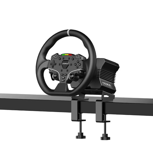 MOZA Racing R5 Bundle - R5 Direct Drive Wheelbase, ES Steering Wheel, SR-P Lite Pedals