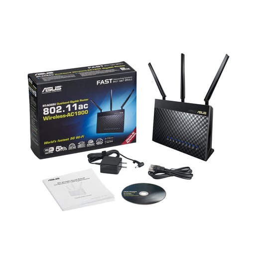 Asus RT-AC68U Wireless AC1900 Dual-Band USB3.0 Gigabit Router