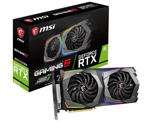 MSI GeForce RTX 2070 GAMING Z OC 8GB Graphics Card
