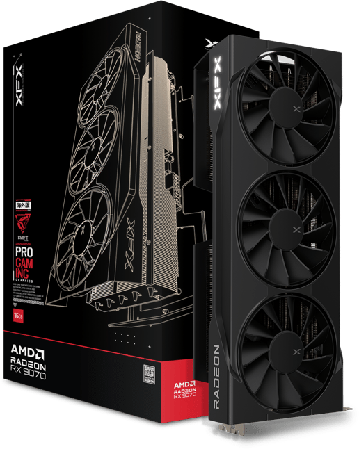 XFX Radeon RX 9070 Swift OC 16GB GDDR6 Graphics Card
