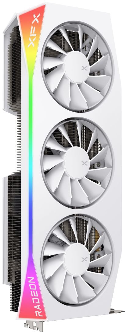 XFX Radeon RX 9070 XT Mercury White Magnetic Air OC 16GB GDDR6 Graphics Card