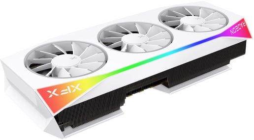 XFX Radeon RX 9070 XT Mercury White Magnetic Air OC 16GB GDDR6 Graphics Card