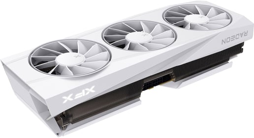 XFX Radeon RX 9070 XT Quicksilver White 16GB GDDR6 Graphics Card