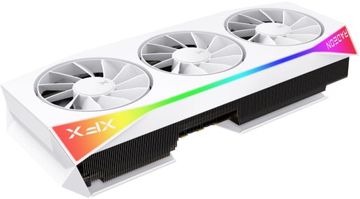 XFX Radeon RX 9070 XT Mercury White OC 16GB GDDR6 Graphics Card