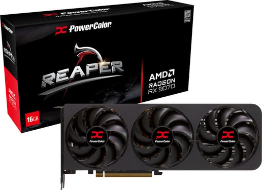 PowerColor Radeon RX 9070 Reaper 16GB GDDR6 Graphics Card