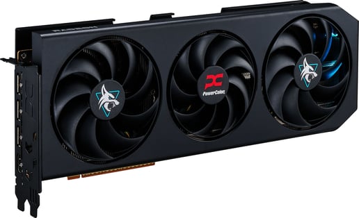 PowerColor Radeon RX 9070 HellHound OC 16GB GDDR6 Graphics Card