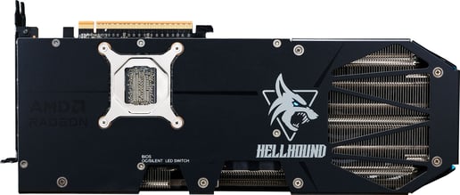 PowerColor Radeon RX 9070 HellHound OC 16GB GDDR6 Graphics Card