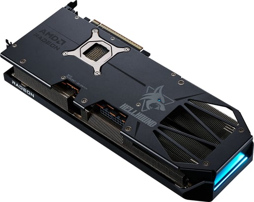 PowerColor Radeon RX 9070 HellHound OC 16GB GDDR6 Graphics Card