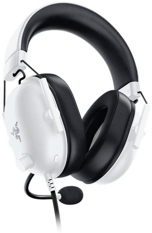 Razer BlackShark V2 X Multi-platform Wired Esports Headset in White