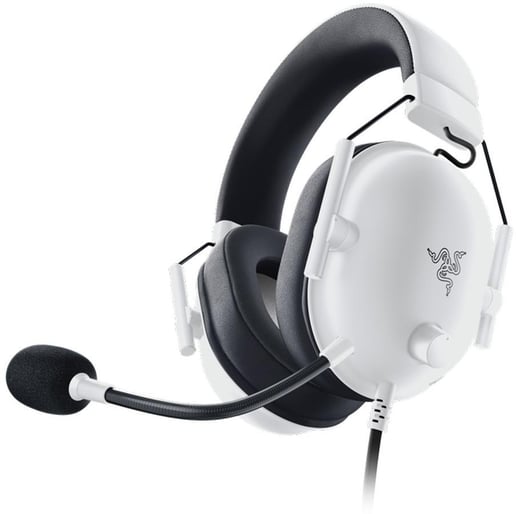Razer BlackShark V2 X Multi-platform Wired Esports Headset in White