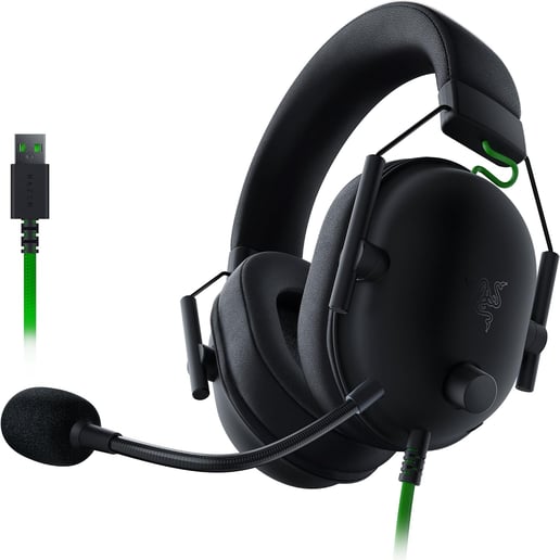 Razer Blackshark V2 X USB Gaming Headset in Black