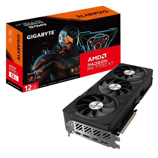 Gigabyte Radeon RX 7700 XT GAMING OC 12GB GDDR6 Graphics Card