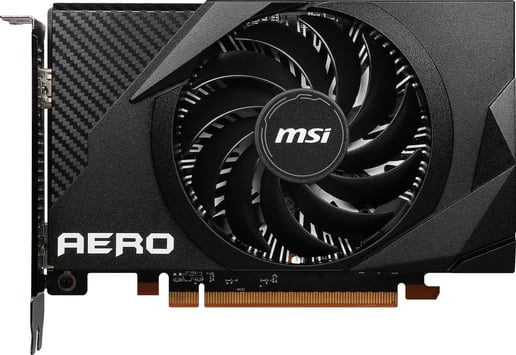 MSI Radeon RX 6400 AERO ITX 4GB Graphics Card
