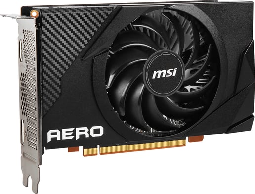 MSI Radeon RX 6400 AERO ITX 4GB Graphics Card