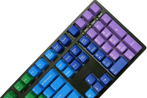 Tai-Hao Rainbow Limited Edition ABS Keycaps, US Layout