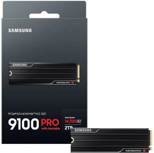 2TB Samsung 9100 PRO with Heatsink M.2 2280