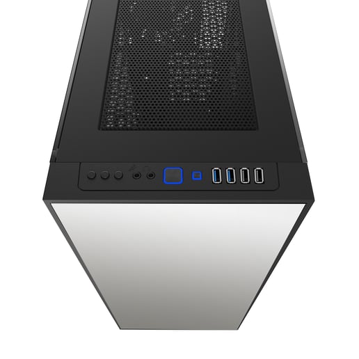 GameMax Sapphire Mid Tower Gaming Case - Black 