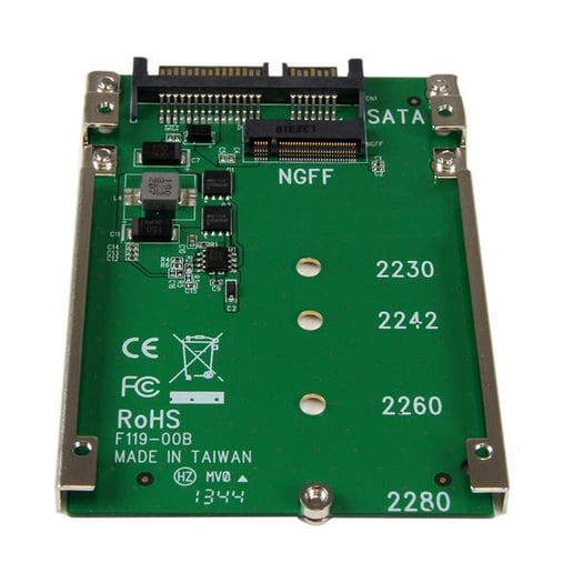 StarTech.com M.2 NGFF SSD to 2.5 inch SATA Adaptor Converter
