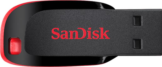 16GB SanDisk Cruzer Blade USB 2.0 Flash Drive