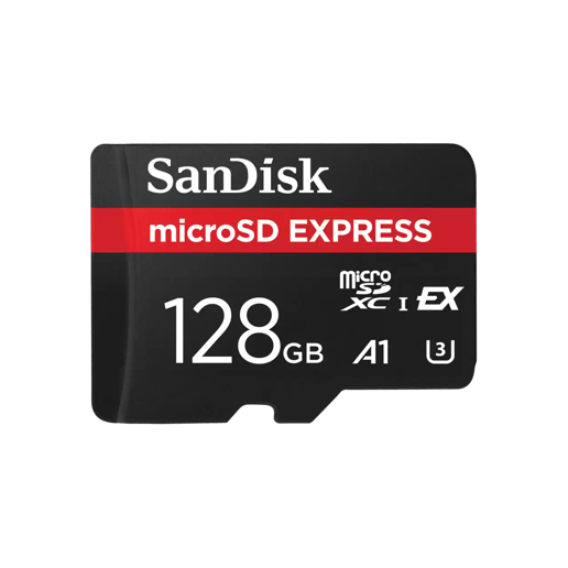 128GB SanDisk microSD Express microSD Card 