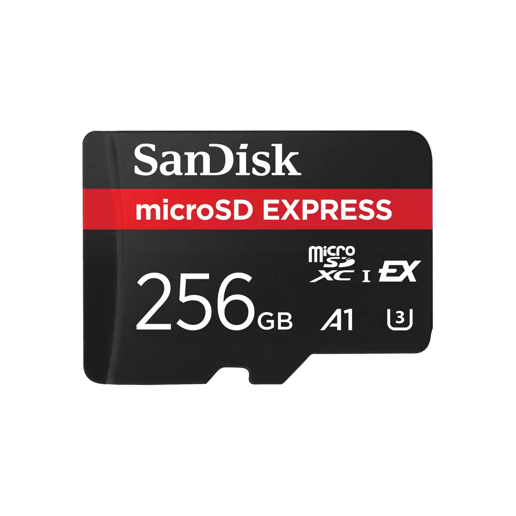 256GB SanDisk microSD Express microSD Card 