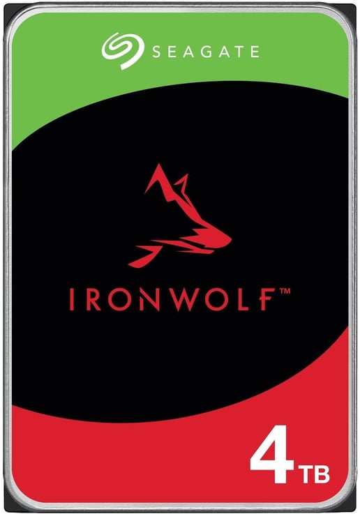 4TB Seagate Ironwolf 3.5" SATA 6GB/s Hard Drive - 5400RPM, 64MB Cache