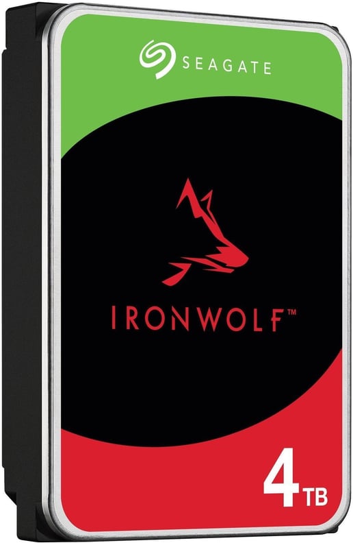 4TB Seagate Ironwolf 3.5" SATA 6GB/s Hard Drive - 5400RPM, 64MB Cache