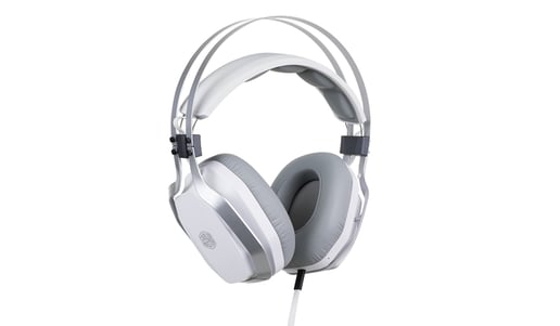 Cooler Master MasterPulse White with Bass FX Over-Ear Gaming Headset