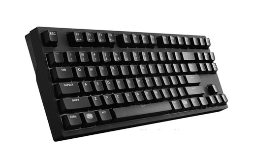 MasterKeys Pro S White LED Gaming Keyboard (Brown Switch)