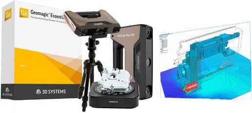 Shining 3D Einscan Pro HD Reverse Engineering Design Bundle