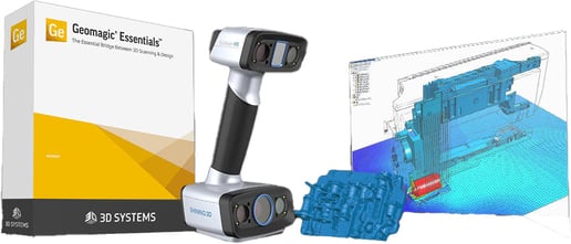Shining 3D Einscan HX Reverse Engineering Design Bundle