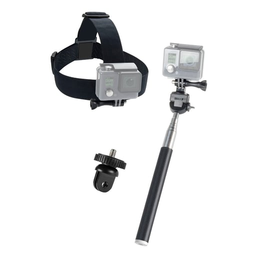 SPEEDLINK Starter Kit for GoPro Accessories, Black