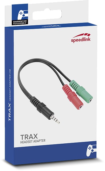 SPEEDLINK Trax Headset Adapter for PS4