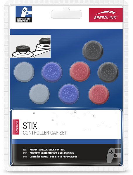 SPEEDLINK Stix Multi-Colour Controller Cap Set for Playstation 4