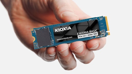 Kioxia LSF10Z002TG8 internal solid state drive 2 TB M.2 PCI Express 4.0 NVMe QLC SSD