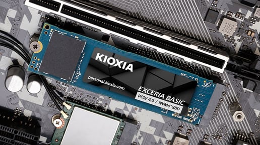 Kioxia LSF10Z002TG8 internal solid state drive 2 TB M.2 PCI Express 4.0 NVMe QLC SSD