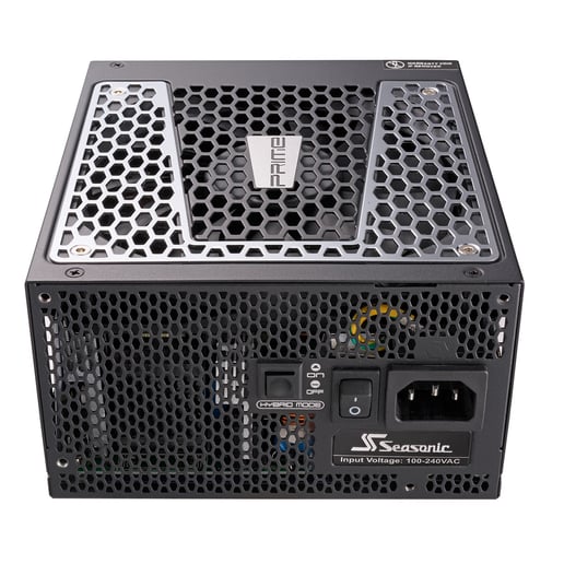 Seasonic Prime Ultra 650W Modular Power Supply 80 Plus Titanium