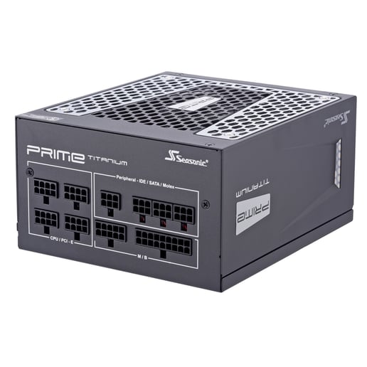 Seasonic Prime Ultra 650W Modular Power Supply 80 Plus Titanium