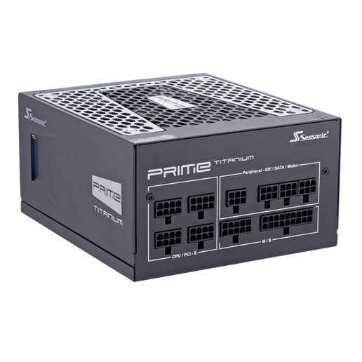Seasonic Prime Ultra 650W Modular Power Supply 80 Plus Titanium