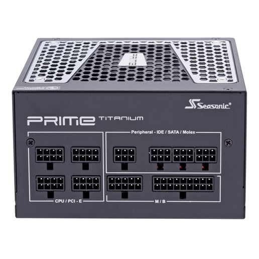 Seasonic Prime Ultra 650W Modular Power Supply 80 Plus Titanium