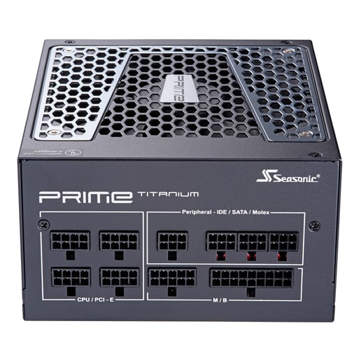 Seasonic Prime Ultra 650W Modular Power Supply 80 Plus Titanium