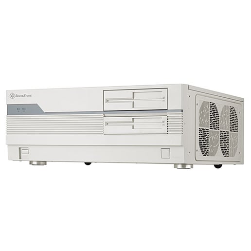Silverstone FLP01 HTPC Case - Beige 
