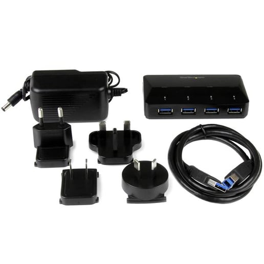 StarTech.com 4 Port USB 3.0 5 GBPS Hub With 2.4A Fast Charge Port