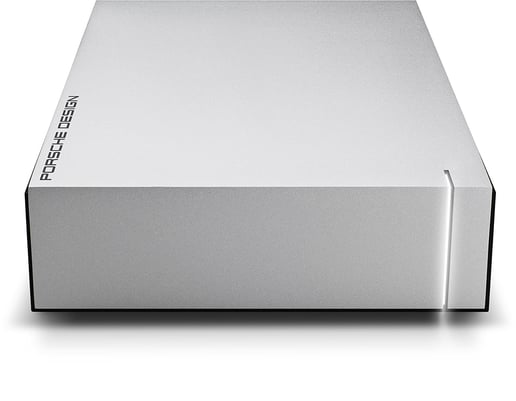 LaCie Porsche Design 4TB Desktop External Hard Drive in Silver