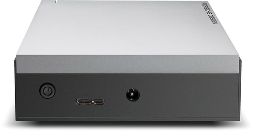 LaCie Porsche Design 4TB Desktop External Hard Drive in Silver