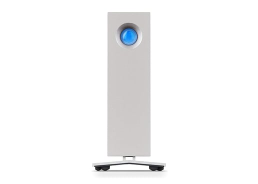 LaCie d2 Thunderbolt 3 10TB Desktop External Hard Drive in White