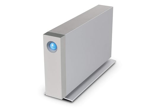 LaCie d2 Thunderbolt 3 10TB Desktop External Hard Drive in White
